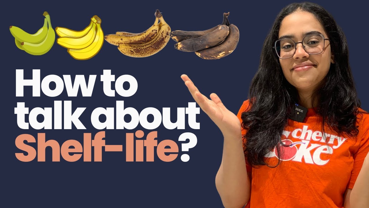 English Vocabulary for Shelf Life of Fruits & Veggies 🍎