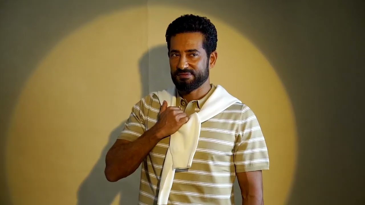 Amr Saad's October Cover Shoot Behind the Scenes 📸