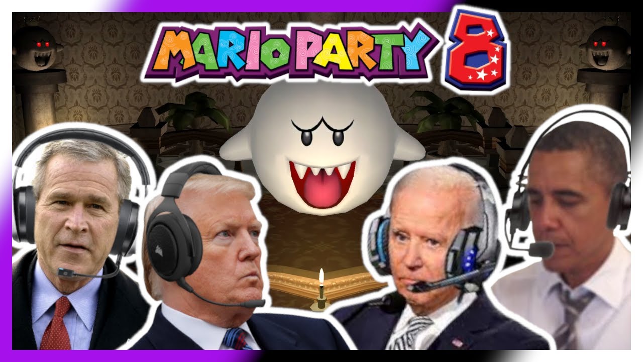 US Presidents Play Mario Party 8 👻