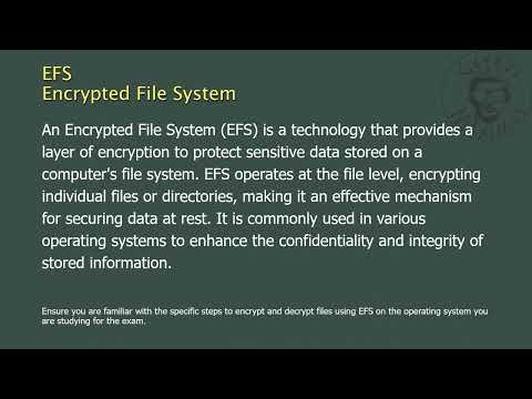 EFS - Encrypted File System