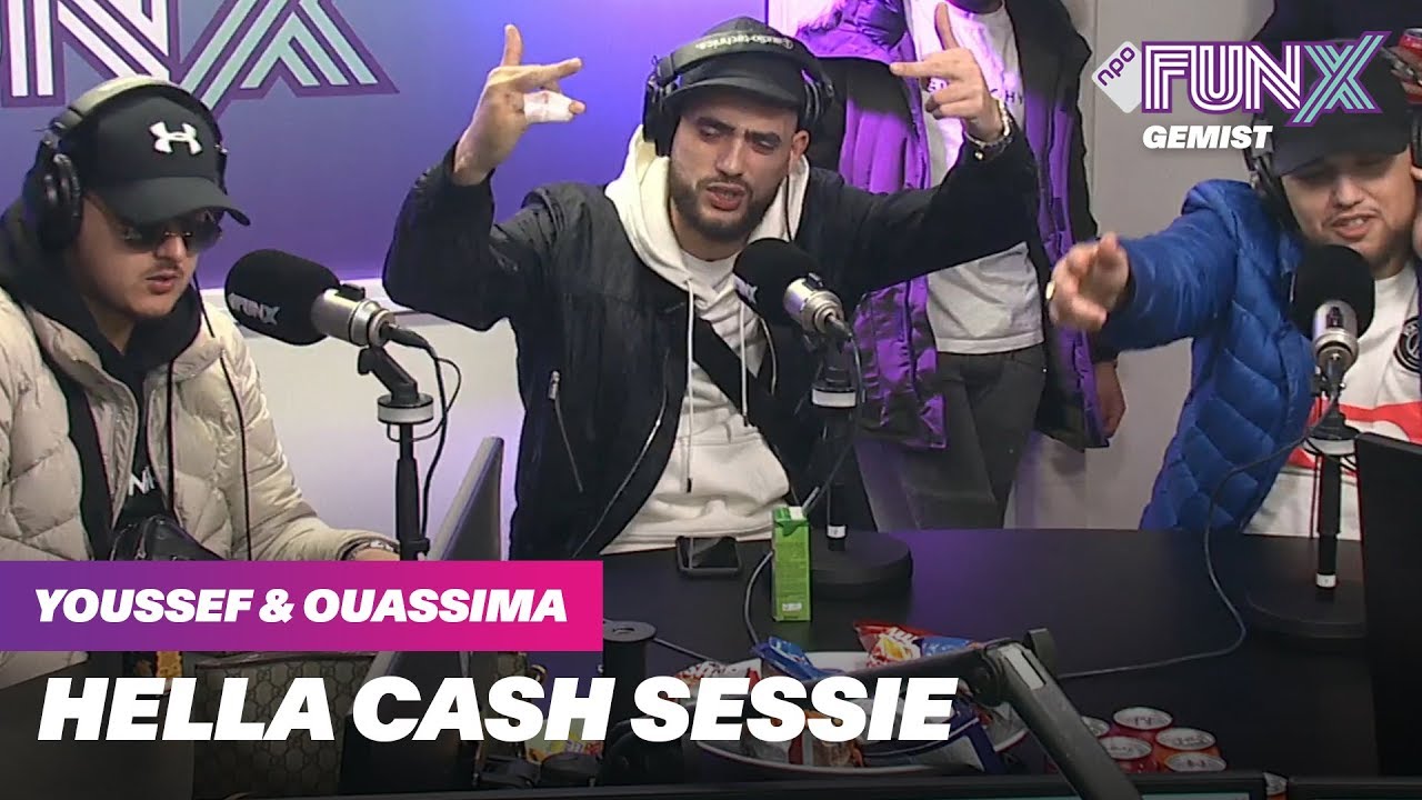 HELLA CASH SESSIE met Josylvio, Ashafar en Sam J'taime 🤯 | Sessie | Youssef & Ouassima