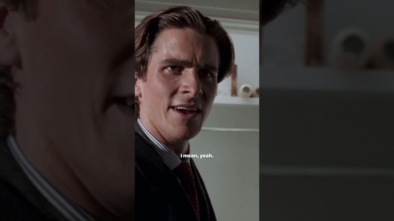 Creepiest Scene in American Psycho 😱