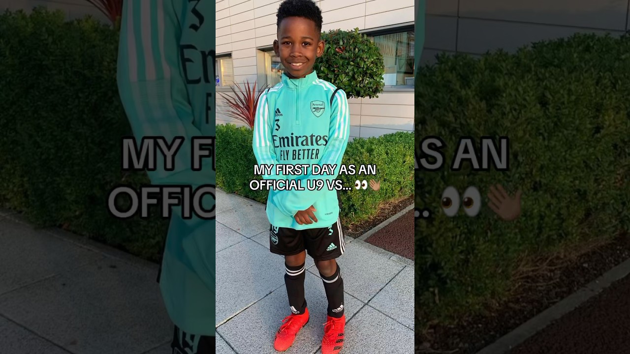 My First Season at Arsenal Academy 👀