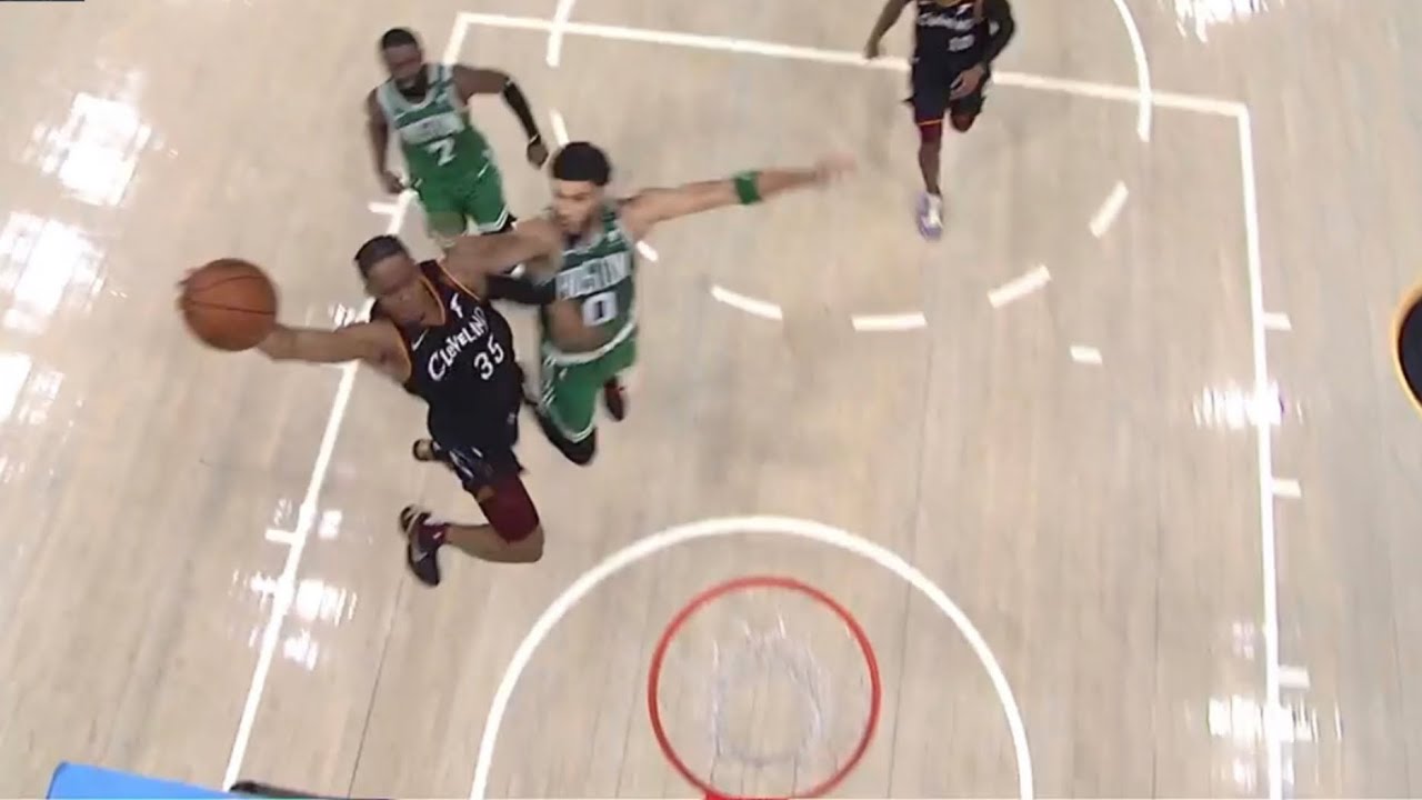 Isaac Okoro's Epic Poster Dunk on Jason Tatum 🏀 | Cavaliers vs Celtics Highlights