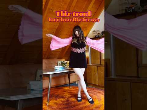 This trend but I dress like it’s 1967 ⭐️ Comment your favorite! #emergency #60s #vintage #70s