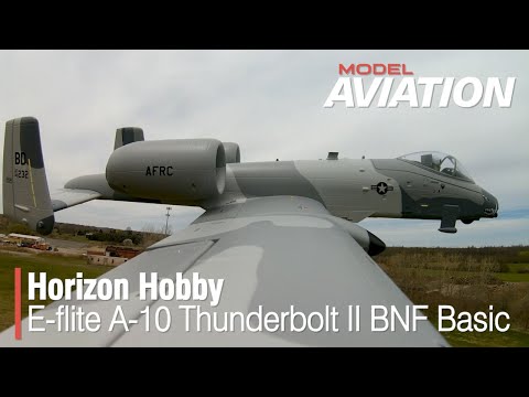 Horizon Hobby E-flite A-10 Thunderbolt II BNF Basic - Model Aviation magazine