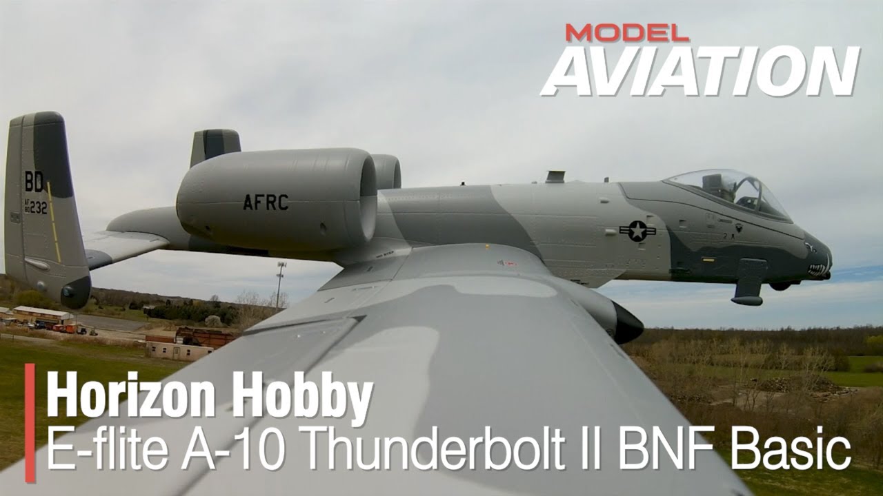 Discover the Horizon Hobby E-flite A-10 Thunderbolt II in Model Aviation's August 2020 Issue ✈️