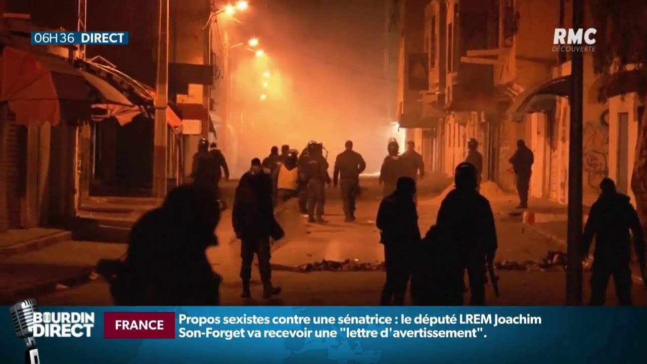 Crise à Kasserine : Nuits de tensions et affrontements après la mort d’un journaliste 🔥