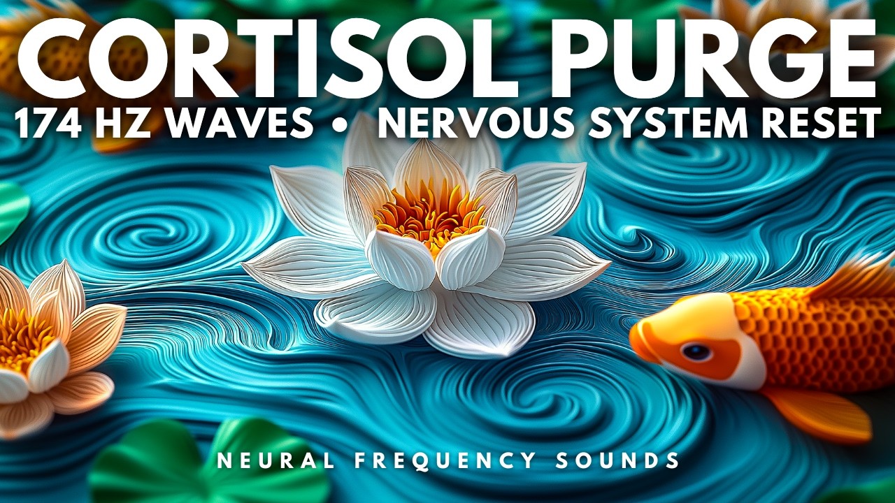 174Hz Nervous System Reset 🎶 Relieve Anxiety & Tension