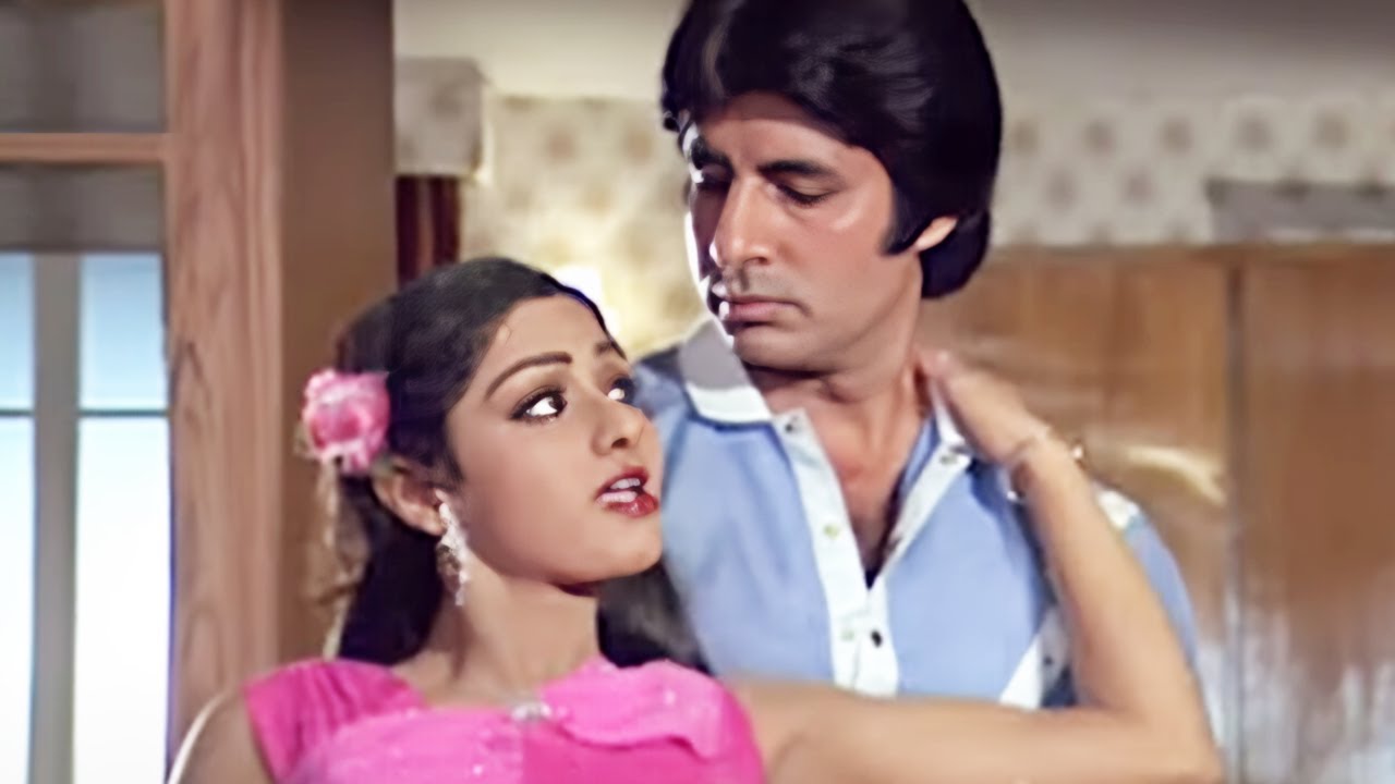 Amitabh & Sridevi's Romantic Song: Aaj Abhi Yahin 🎶