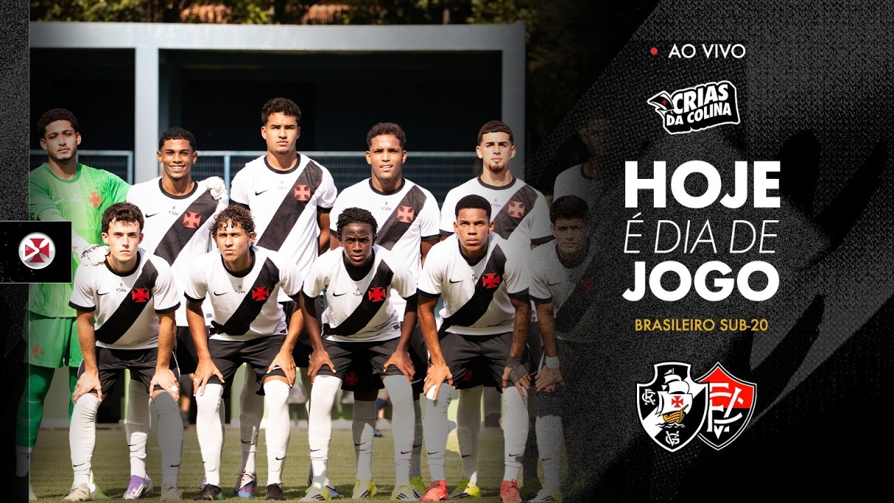 Vasco x Vitória AO VIVO - Sub-20 Campeonato Brasileiro