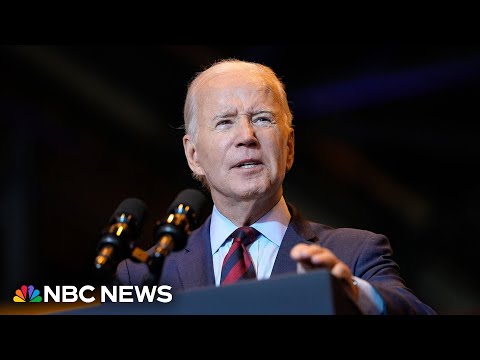 Watch: Biden announces Microsoft investment for AI datacenter in Wisconsin | NBC News