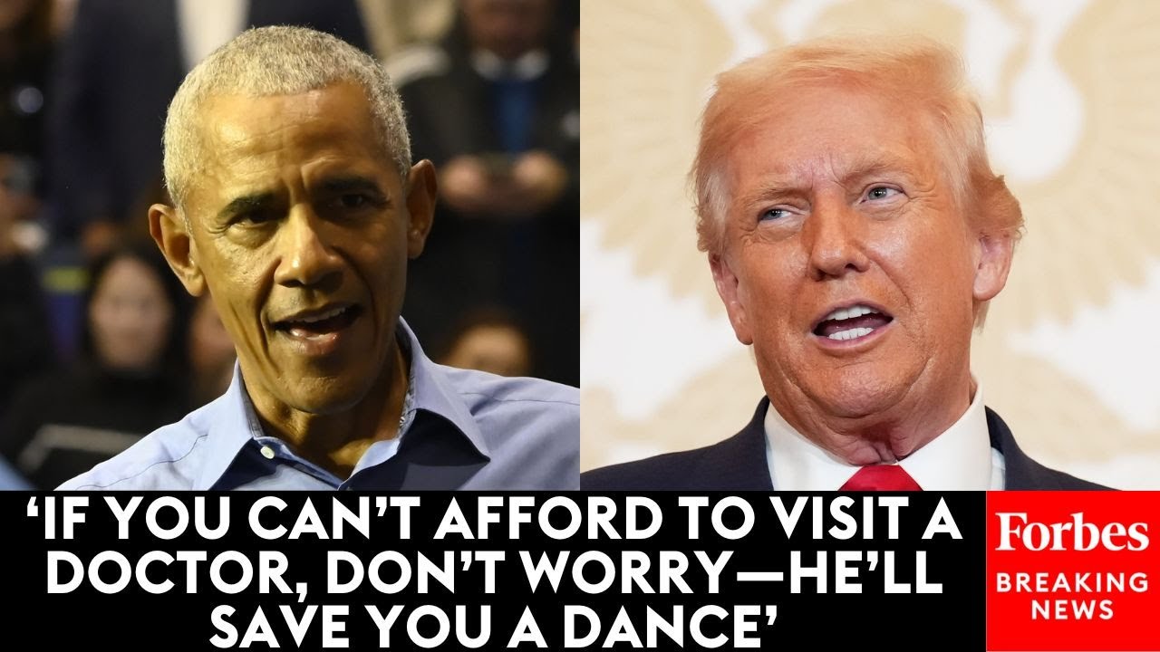 Obama Mocks Trump Over Focus on Ballroom and Rose Garden Projects 😂