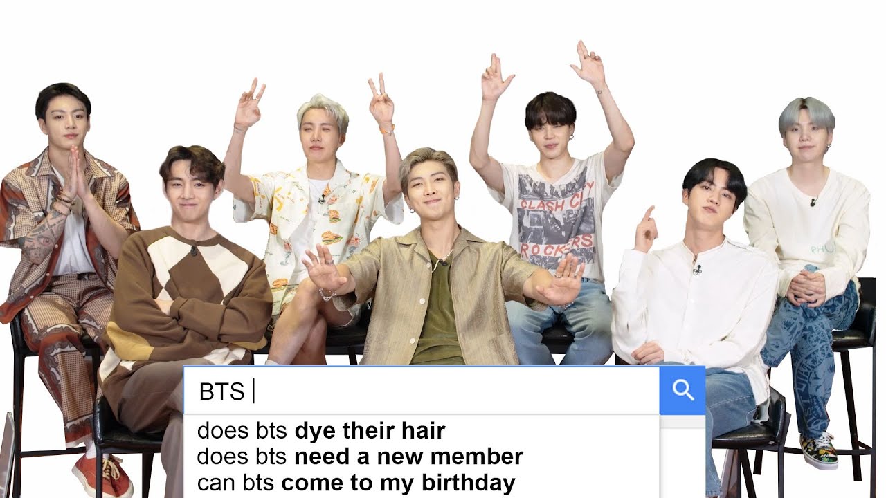 BTS Participates in WIRED Autocomplete Interview