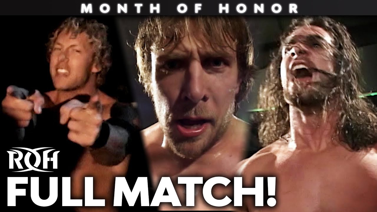 Kenny Omega vs Bryan Danielson vs Tyler Black - ROH 2008