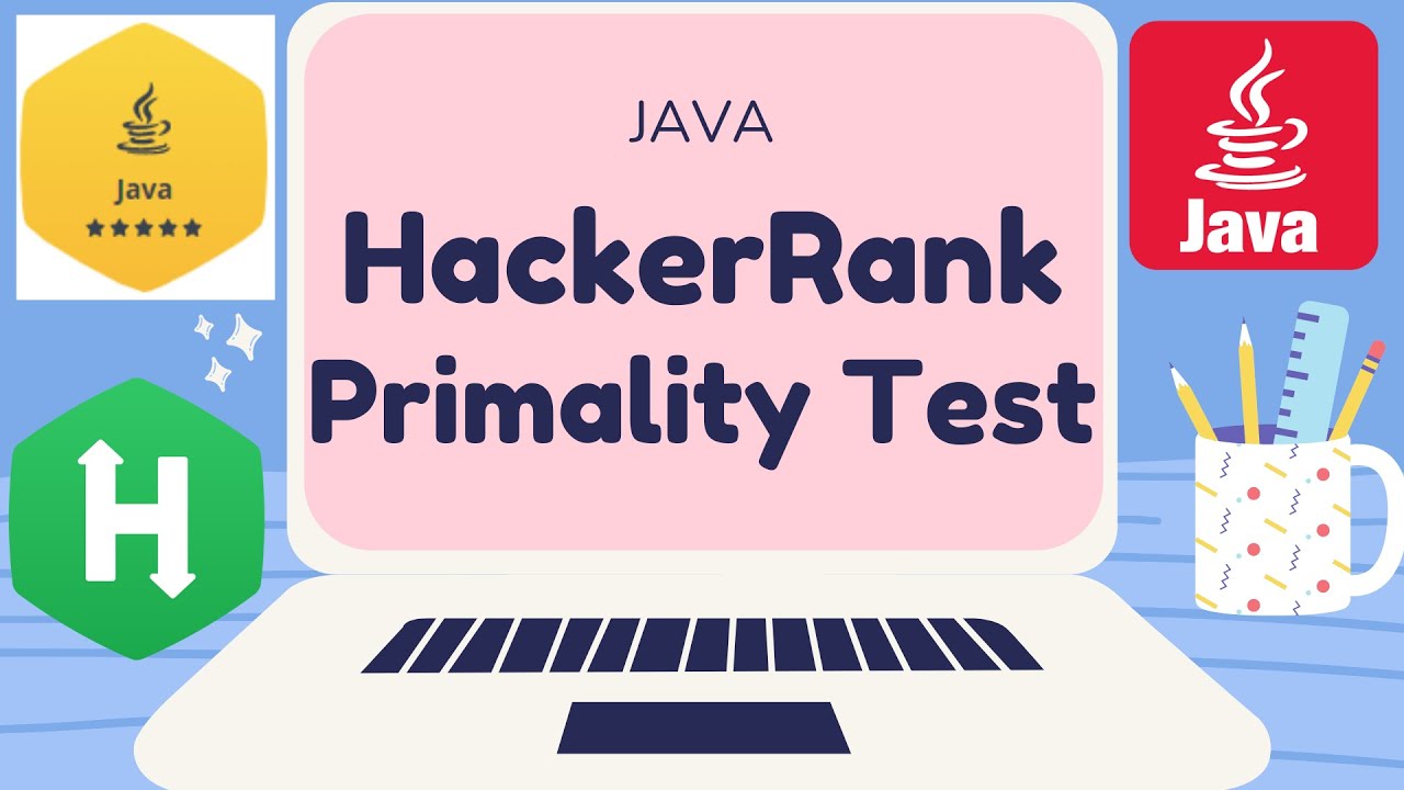 HackerRank Java Primality Test Certification - Gold Badge