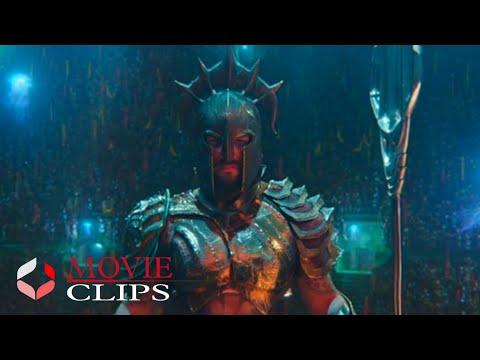 Aquaman (2018) : Aquaman vs ocean master fight scene movie clips