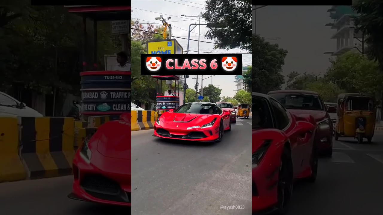 My Classmates Drive Luxury Cars 🚗 | Trending Short Video