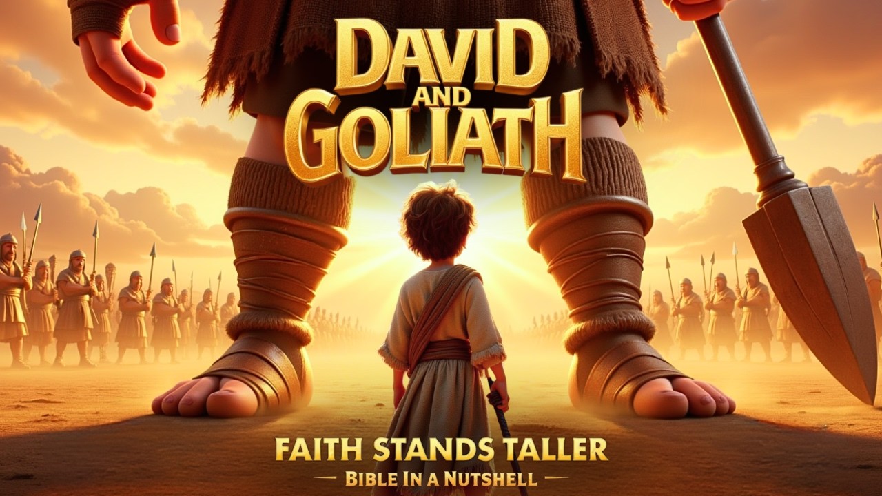 David & Goliath: Inspirational Animated Bible Story 🎬