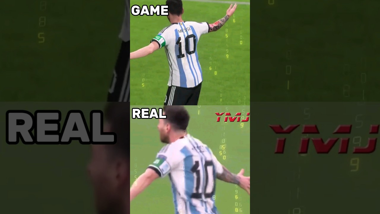 Messi Goal Recreated in EAFC 24 pt 4 #fifa #eafc #eafc24 #fc24 #football #gaming #messi #shorts