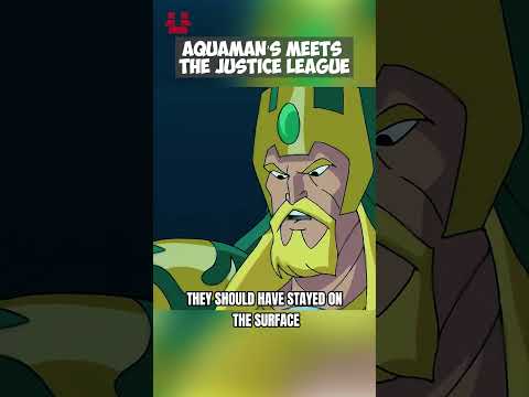 Aquaman Meets The Justice League 🤔