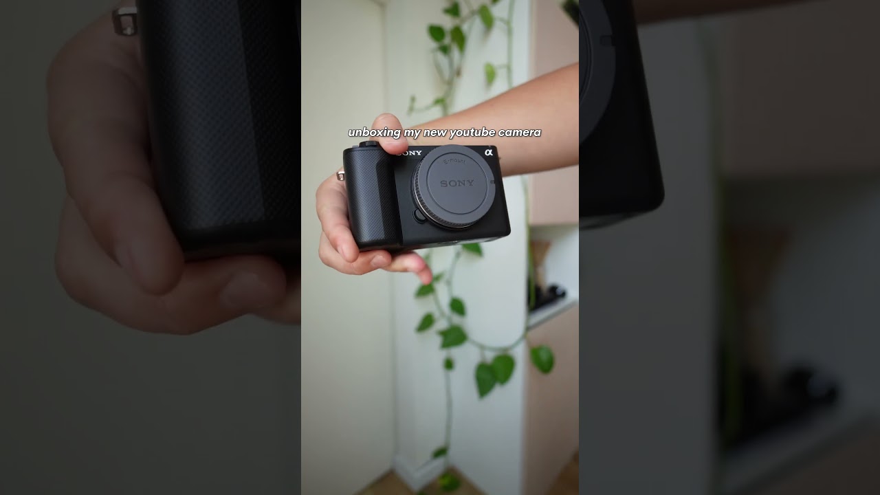 Unboxing my new YouTube camera - Sony ZV-E1 #sonyalpha