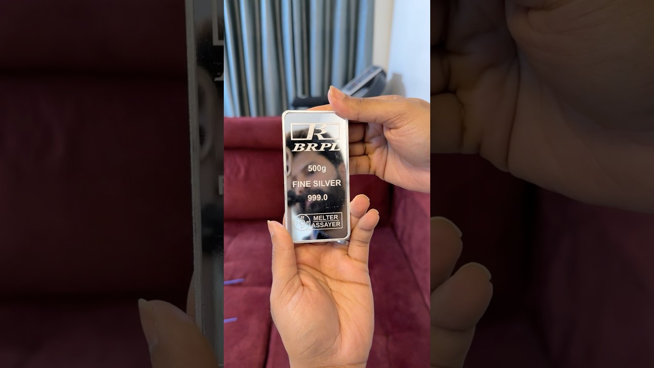 500 gm Silver Bar Vaangitan Paah 😍🔥 Shadhik Azeez