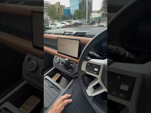 Defender 110 interior