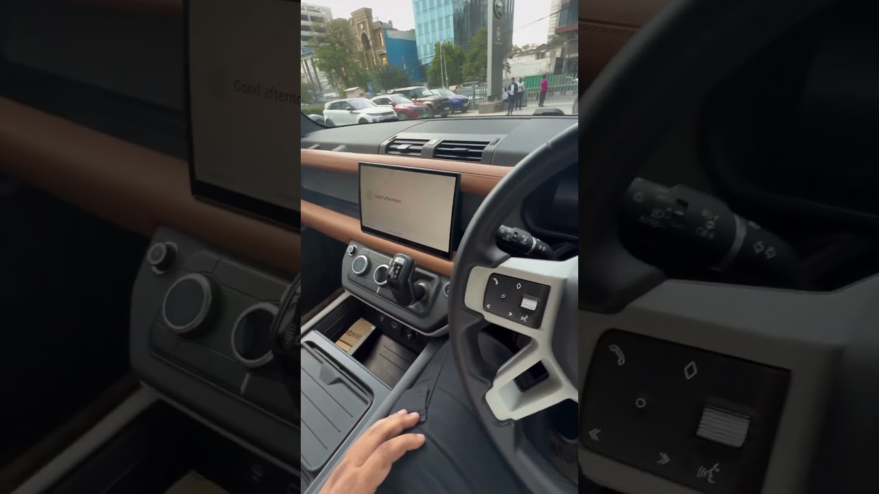 Explore the Stylish and Functional Interior of the Defender 110 🚙