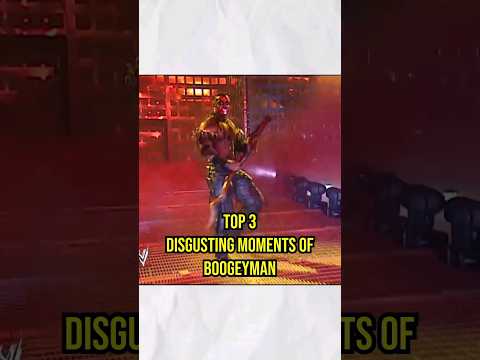 😬Top 3 Rare and Terrifying Boogeyman Moments in WWE🤢.#wwe #funny #boogeyman #shortsfeed #shorts