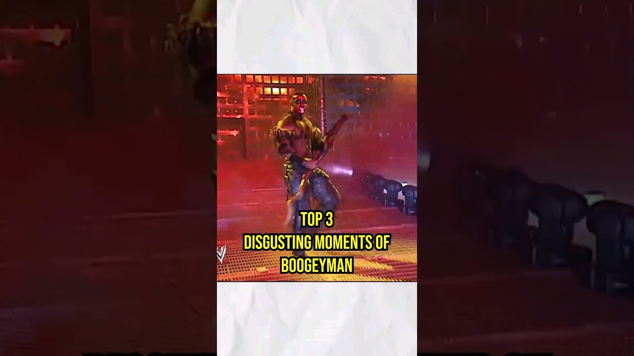 Top 3 Creepiest Boogeyman Moments in WWE 👹