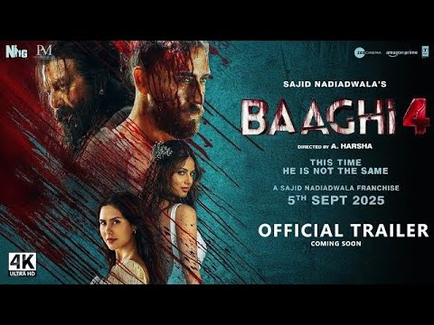 Baaghi 4 Official Trailer🎬 | Tiger Shroff | Action Blockbuster 2025 | Baaghi 4 Movie Trailer 🔥🔥