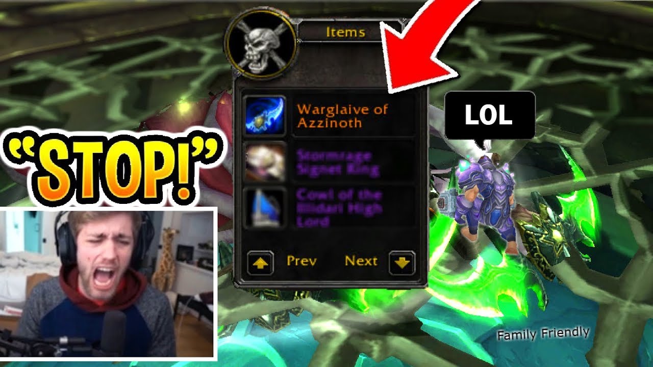 5 Crazy Ninja Loot Reactions in WoW! 😱