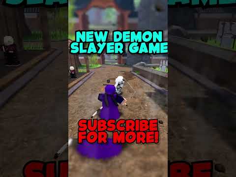 This New Demon Slayer Game is RELEASING (part 3) #demonslayergame #roblox