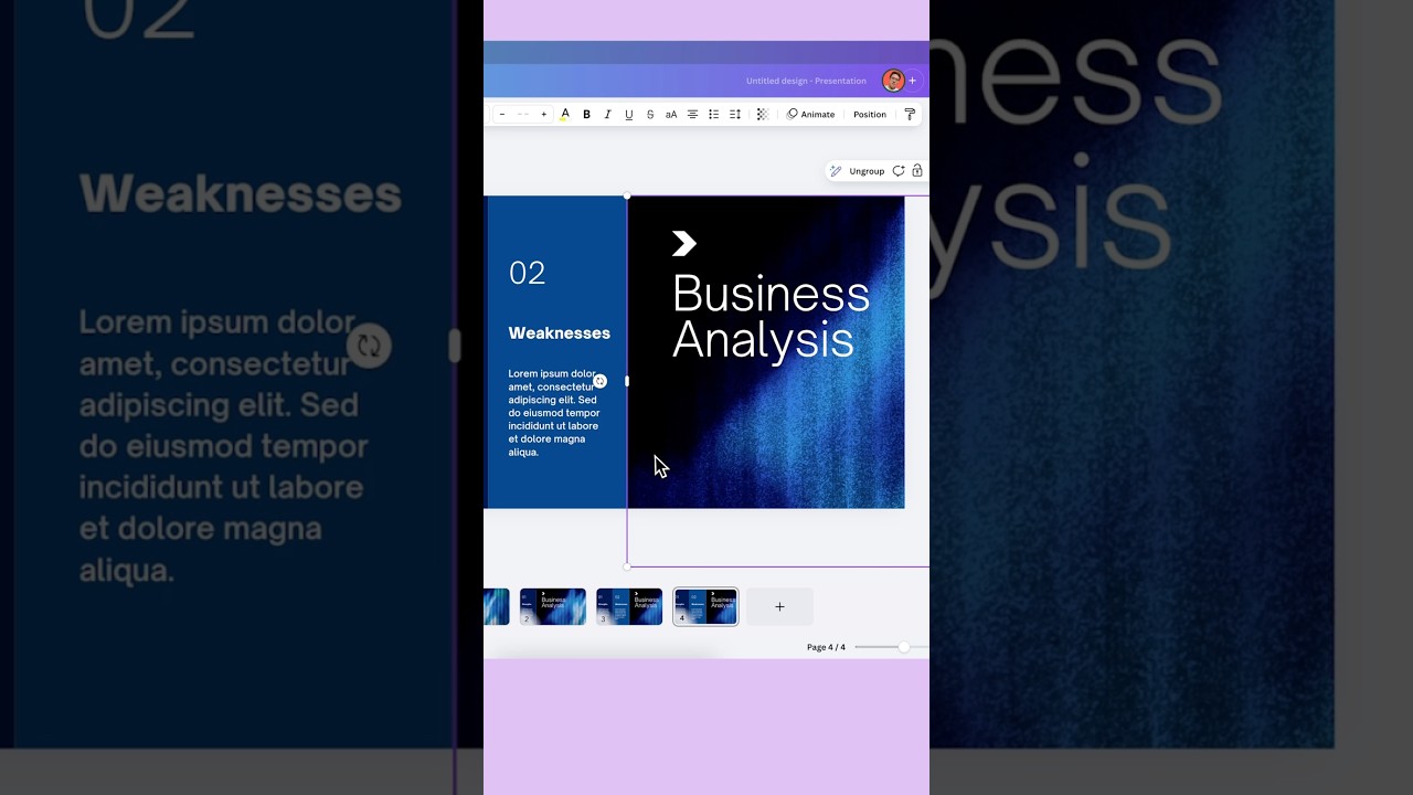 Creating an Effective Business Presentation Using Canva