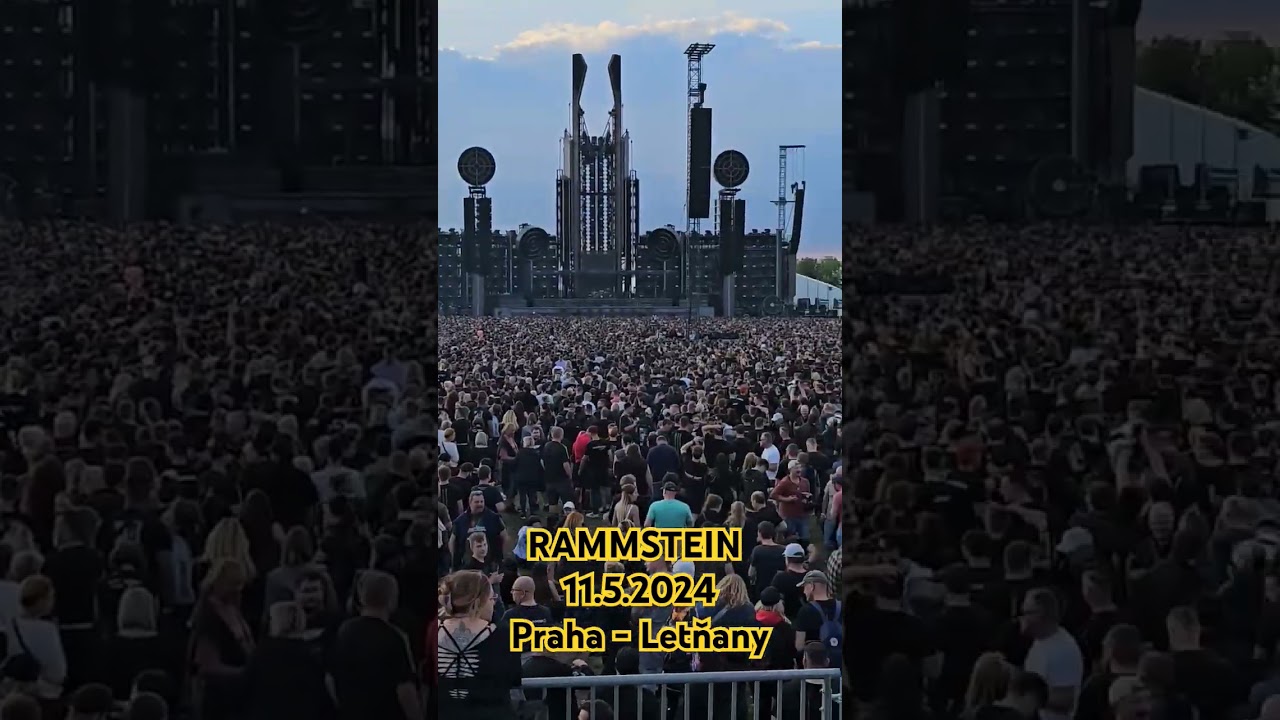 Rammstein 2024 Konzert in Praha – Letňany 🎸
