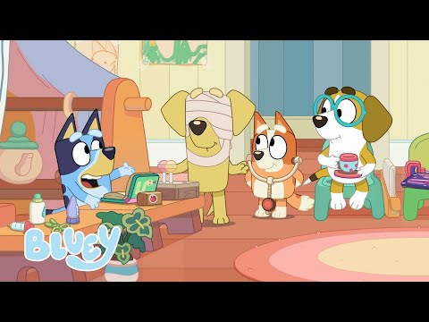 C'est l'heure des jeux entre amis! | Bluey Français Chaîne Officielle