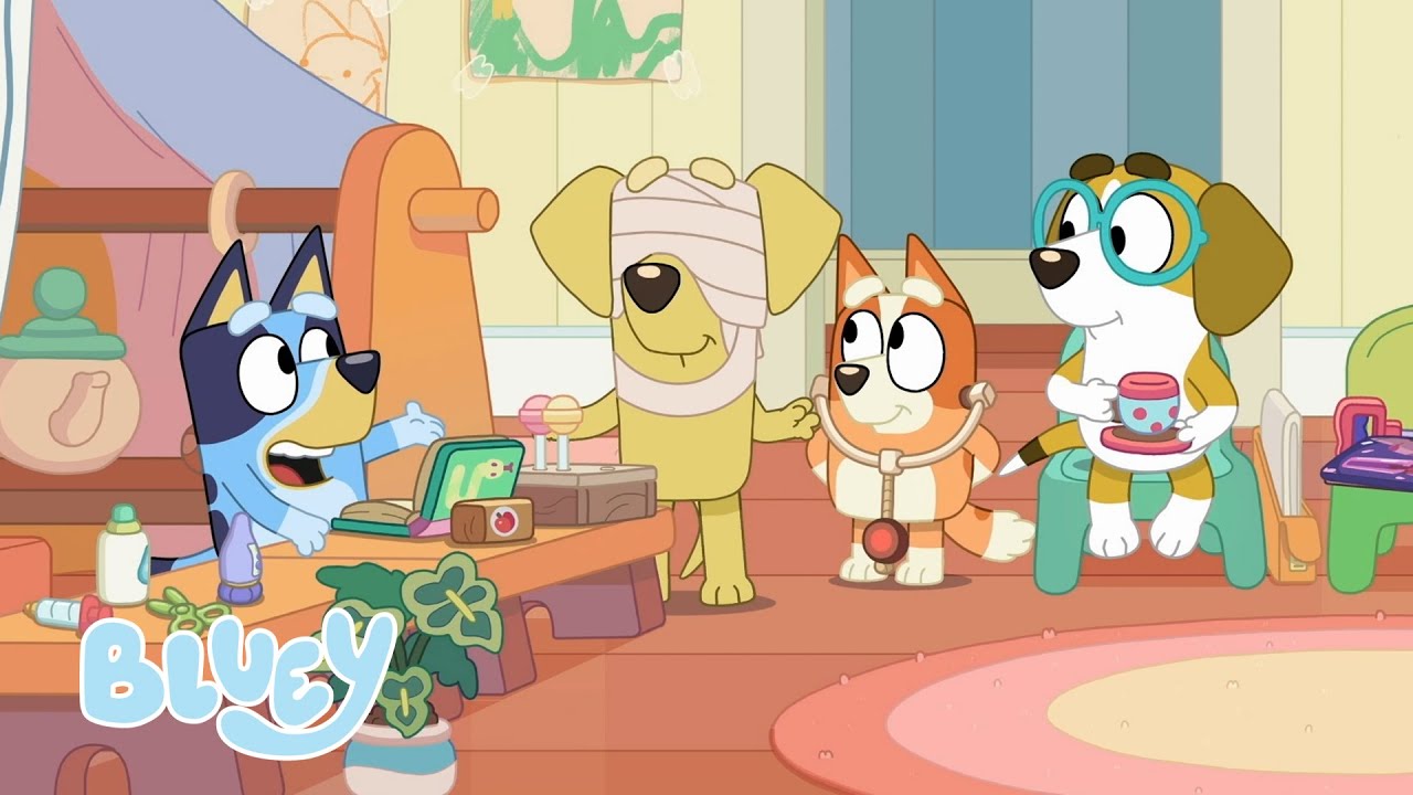 Amusez-vous avec Bluey et ses jeux en famille ! 🐶 | Chaîne Officielle Bluey Français