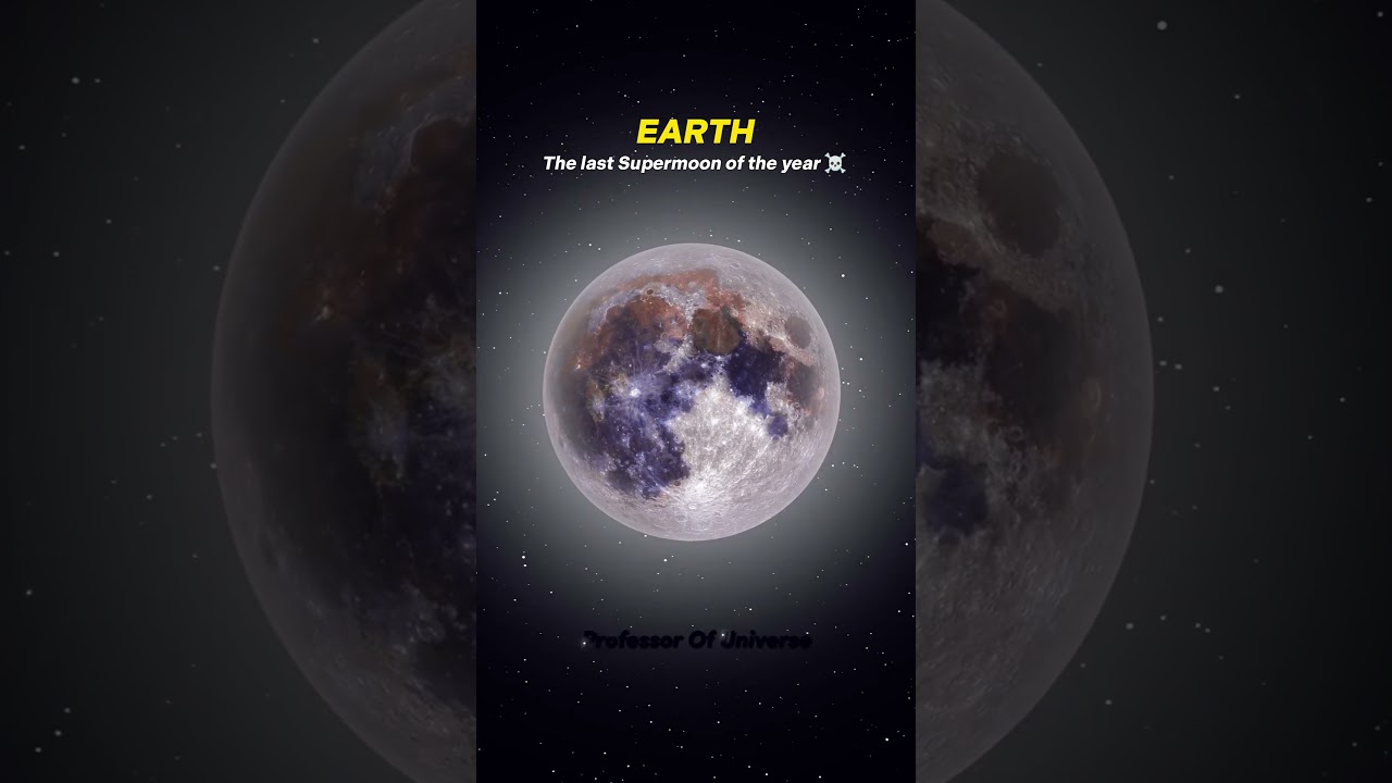 Super Cold Moon Arrives 🌕 | Space & Earth Insights