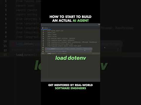 Starting our AI agent!