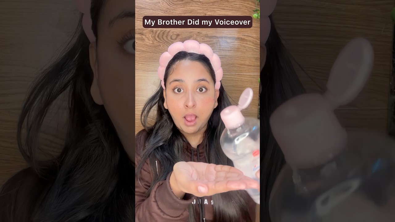 Adopted Brother Voices Over My Video 🎙️