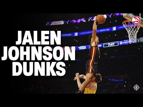 25 Minutes of Jalen Johnson Dunking