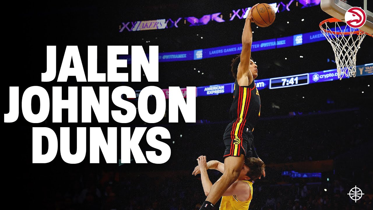25 Epic 25-Minute Dunk Highlights of Jalen Johnson 🏀