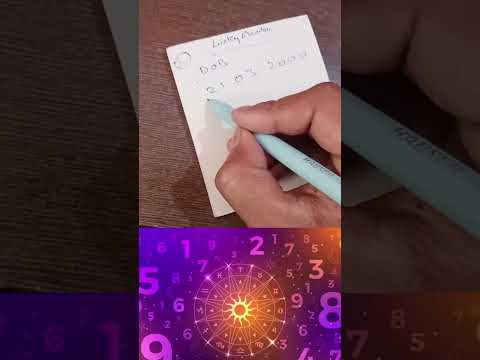 how to find your lucky number by DOB #numerology #astrology #rajyoga #luckynumber