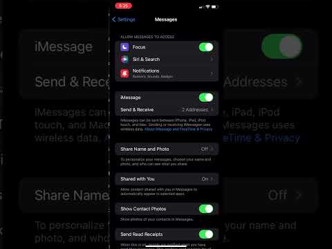 Why is my iMessage not working? Tutorial