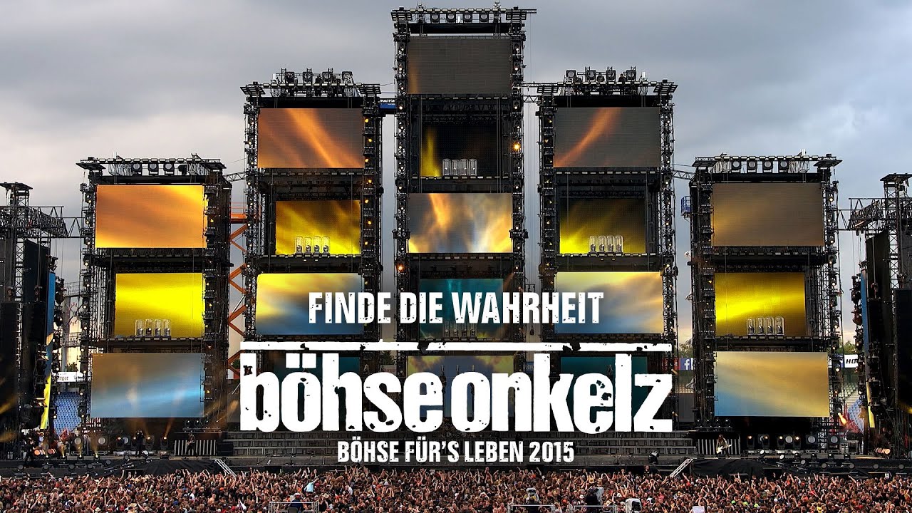 Böhse Onkelz - Finde die Wahrheit (Böhse für's Leben 2015) | Live-Performance & DVD-Highlights 🎸