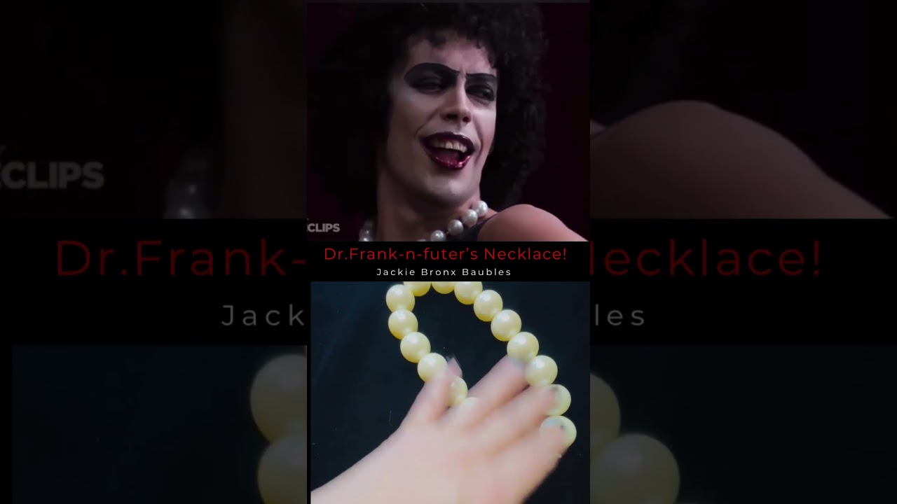 Tim Curry’s Iconic Pearl Necklace in Rocky Horror 🎭