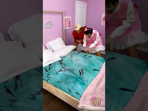 What's Hiding Under Her Blanket! 🤯 🪳 by 123 GO! LOL