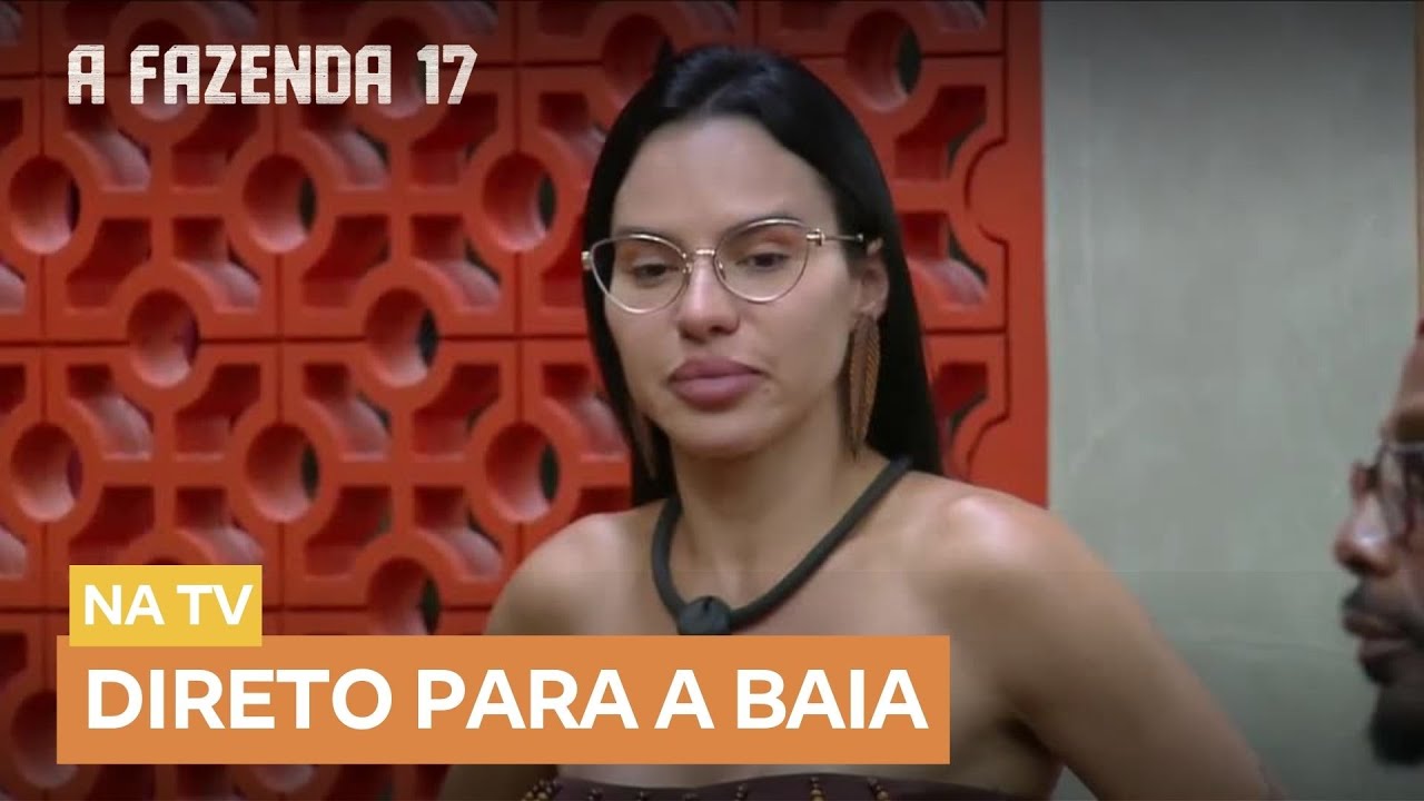 Tàmires se irrita com Duda e Mesquita em A Fazenda 17