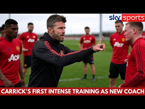 MICHAEL CARRICK RETURN TO MANCHESTER UNITED IN SHOCK FIRST TRAINING SESSION THAT HAS FANS GOING WILD